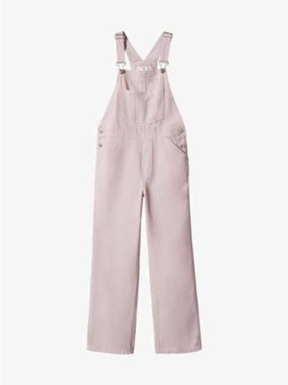 EUC Mango Pink overalls size M